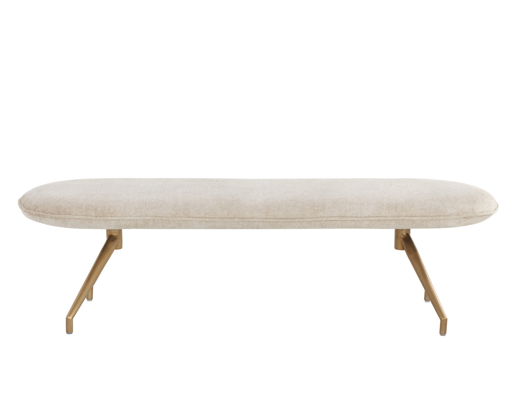 Elowen Bench - Bergen Taupe