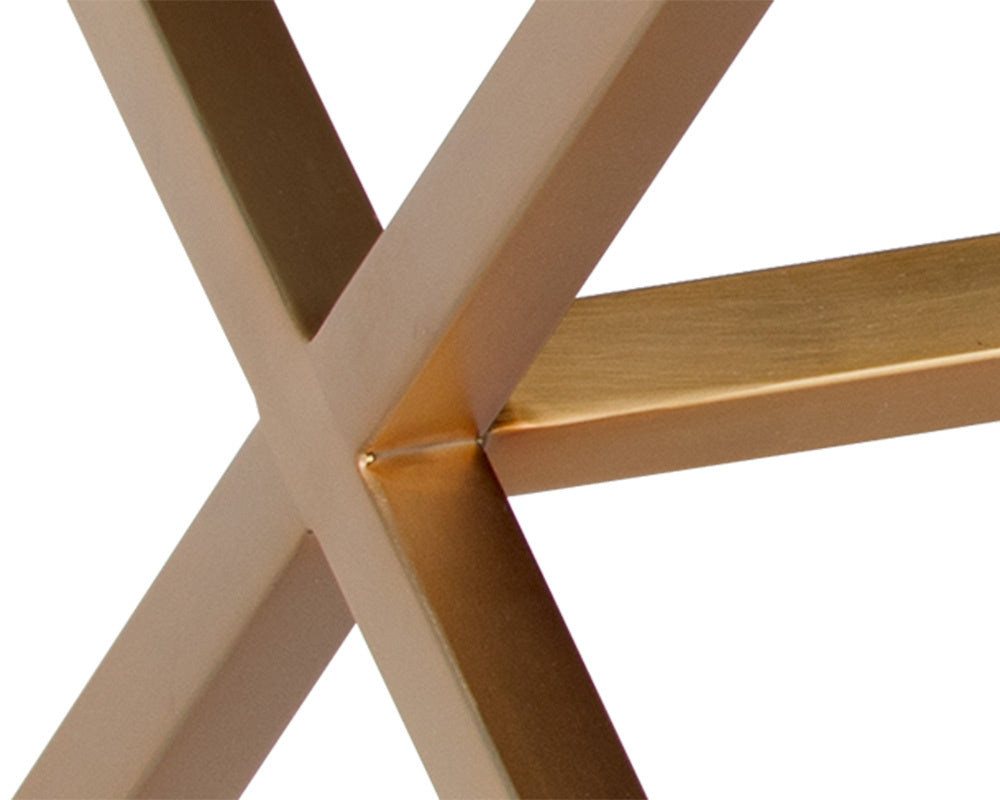 Kenji Bench - Gold - Bravo Cream