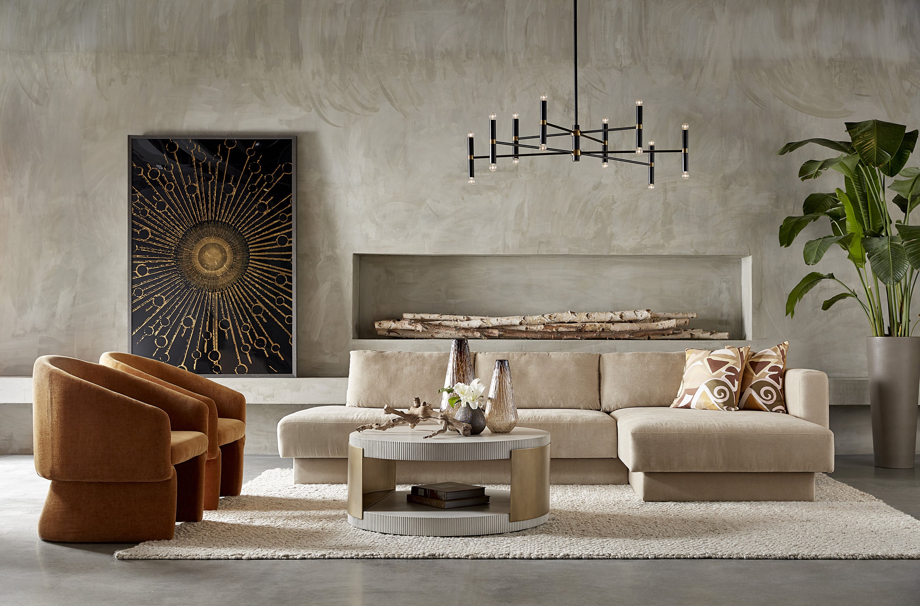 Lauryn Lounge Chair - Danny Amber