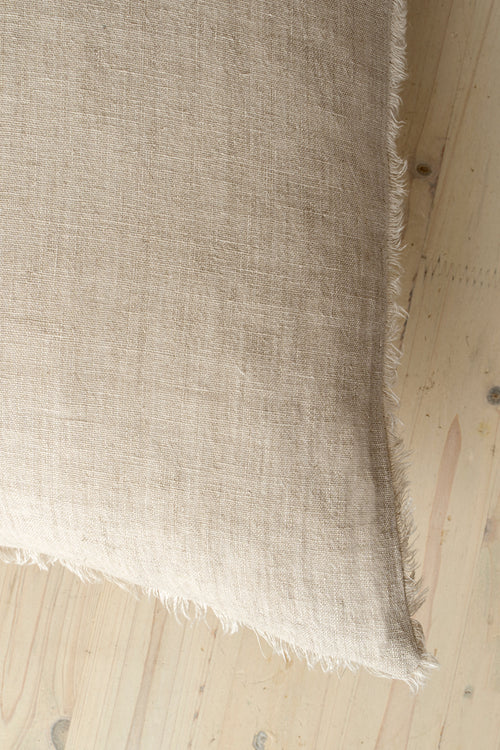 24x24 Lina Linen Pillow Oat