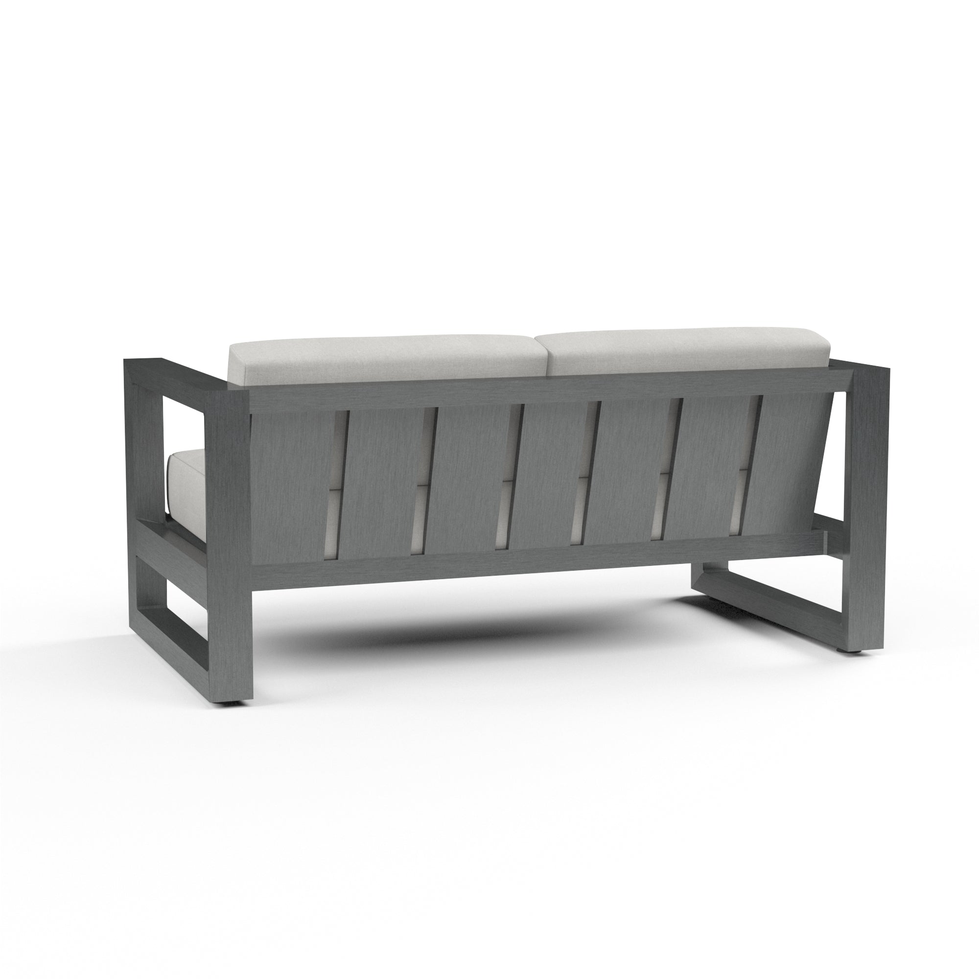 Redondo Loveseat in Cast Silver, No Welt