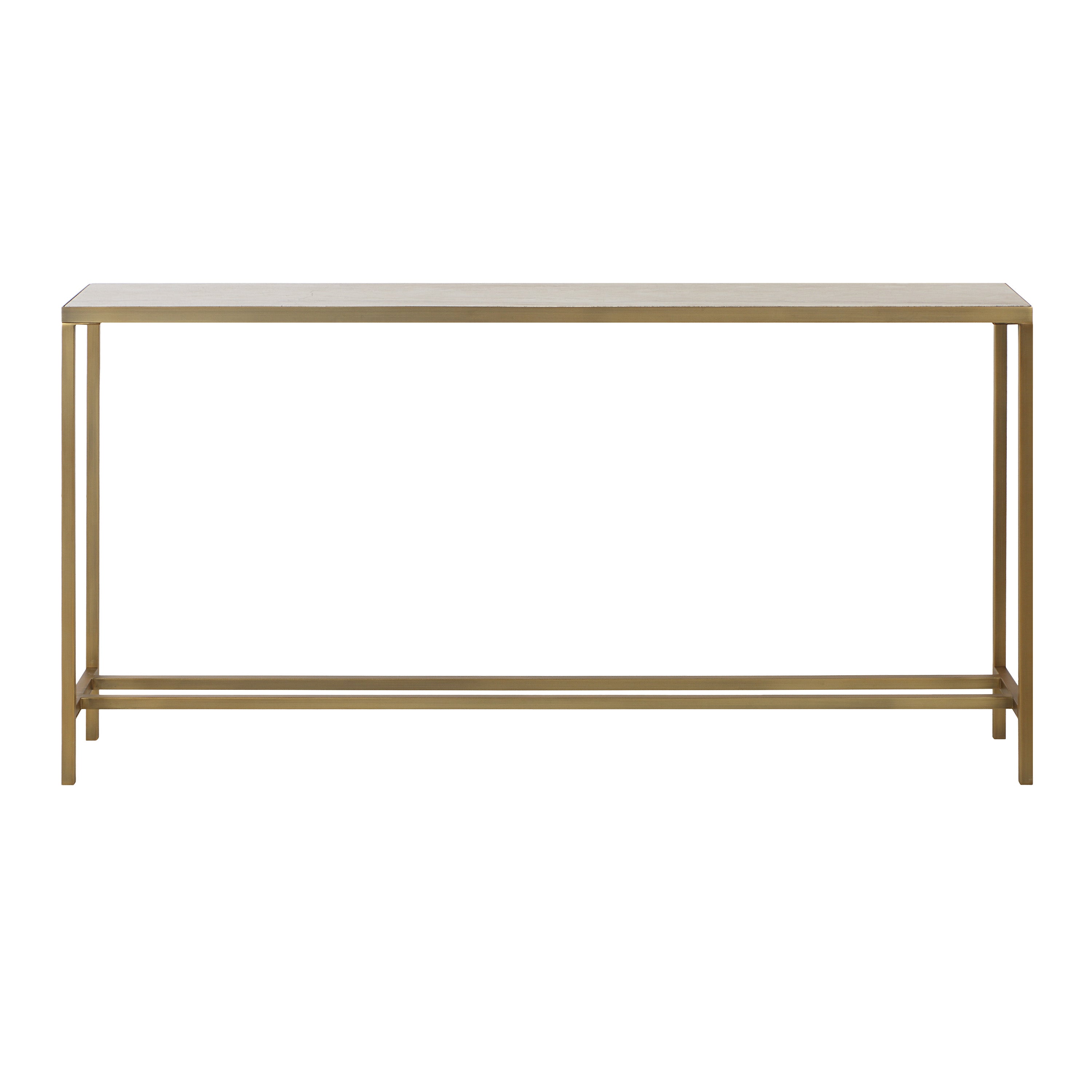 Bodin Console Table | Brushed Brass