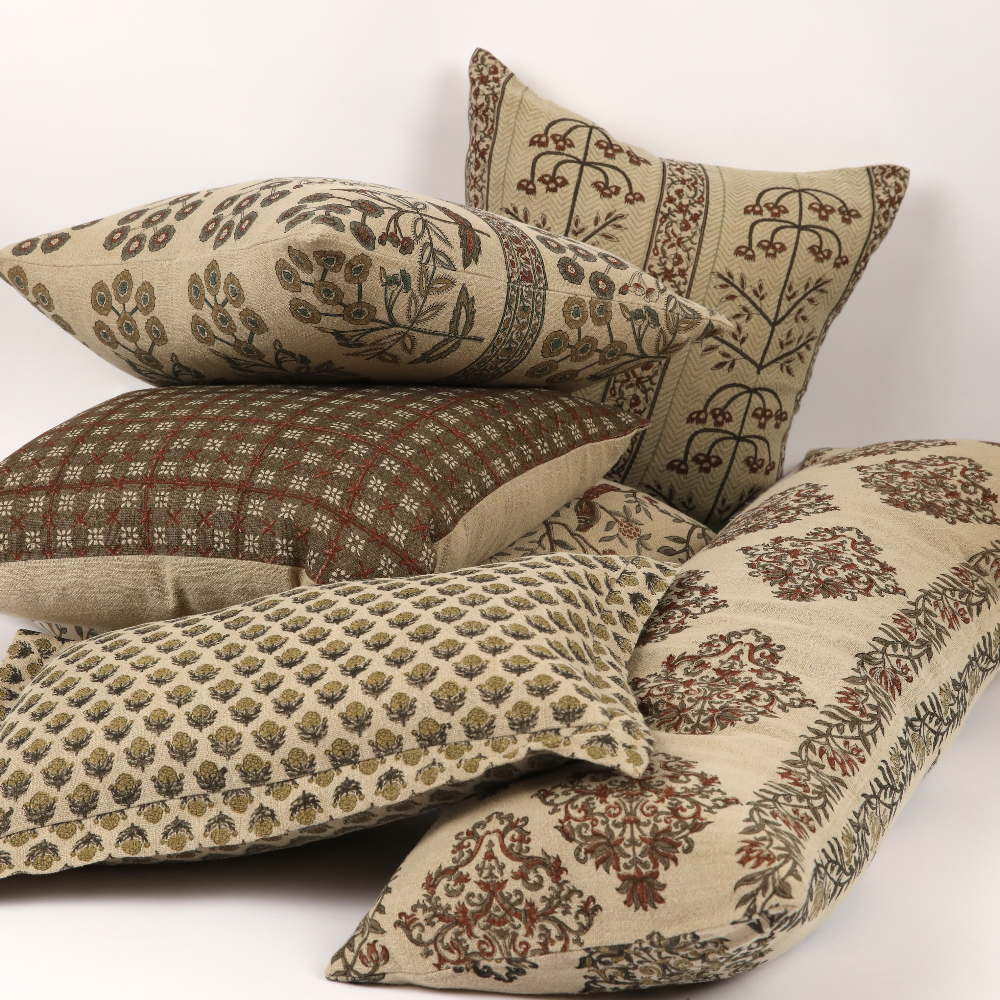 Charleston Saffron Pillow