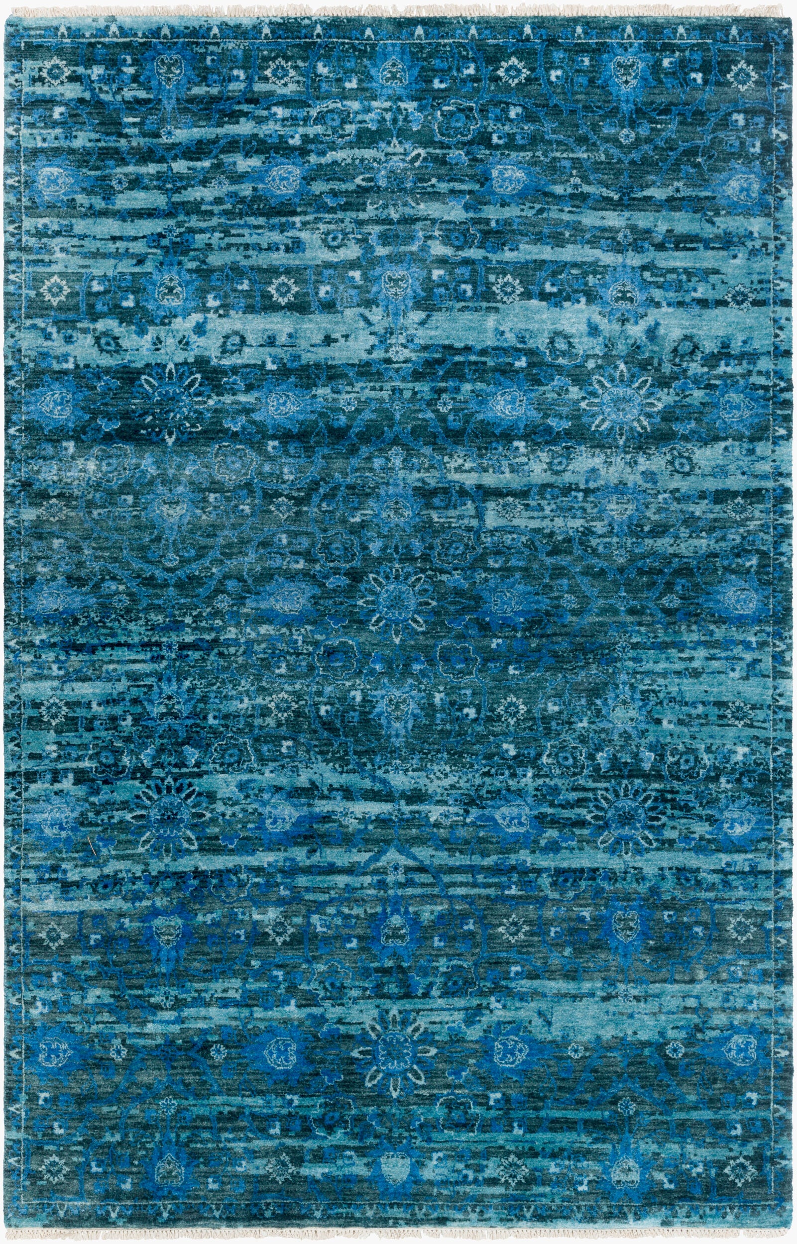 Empress Rug | Teal | EMS7008