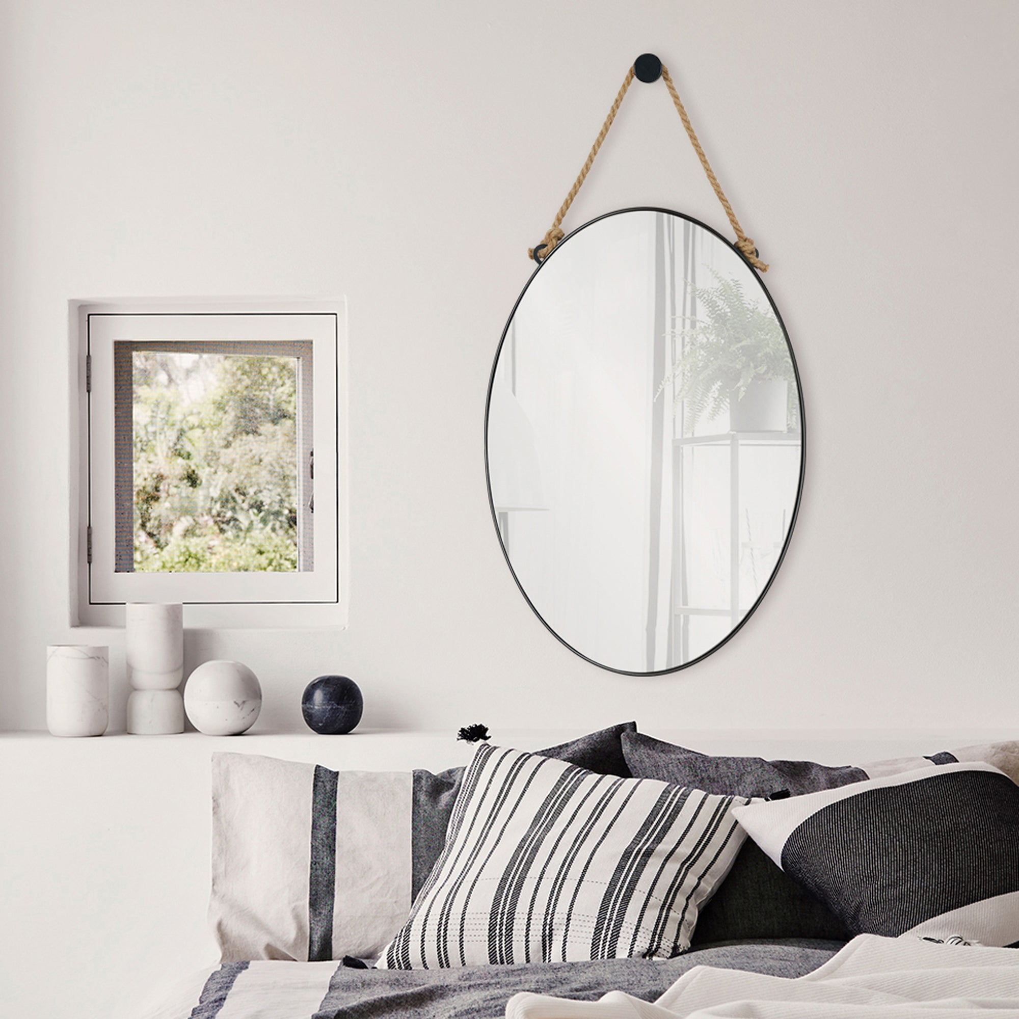 Parbuckle Wall Mirror