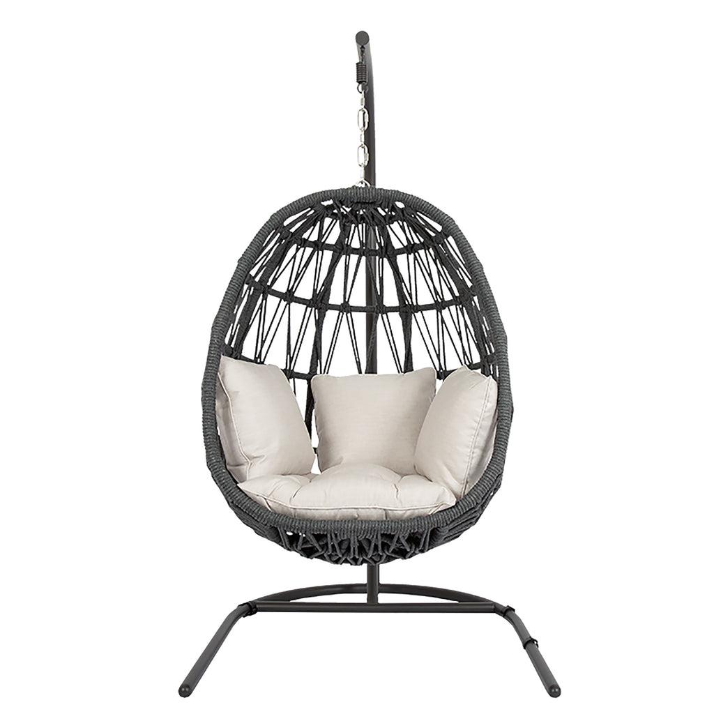 Milano Hanging Chair in Echo Ash w/ Self Welt