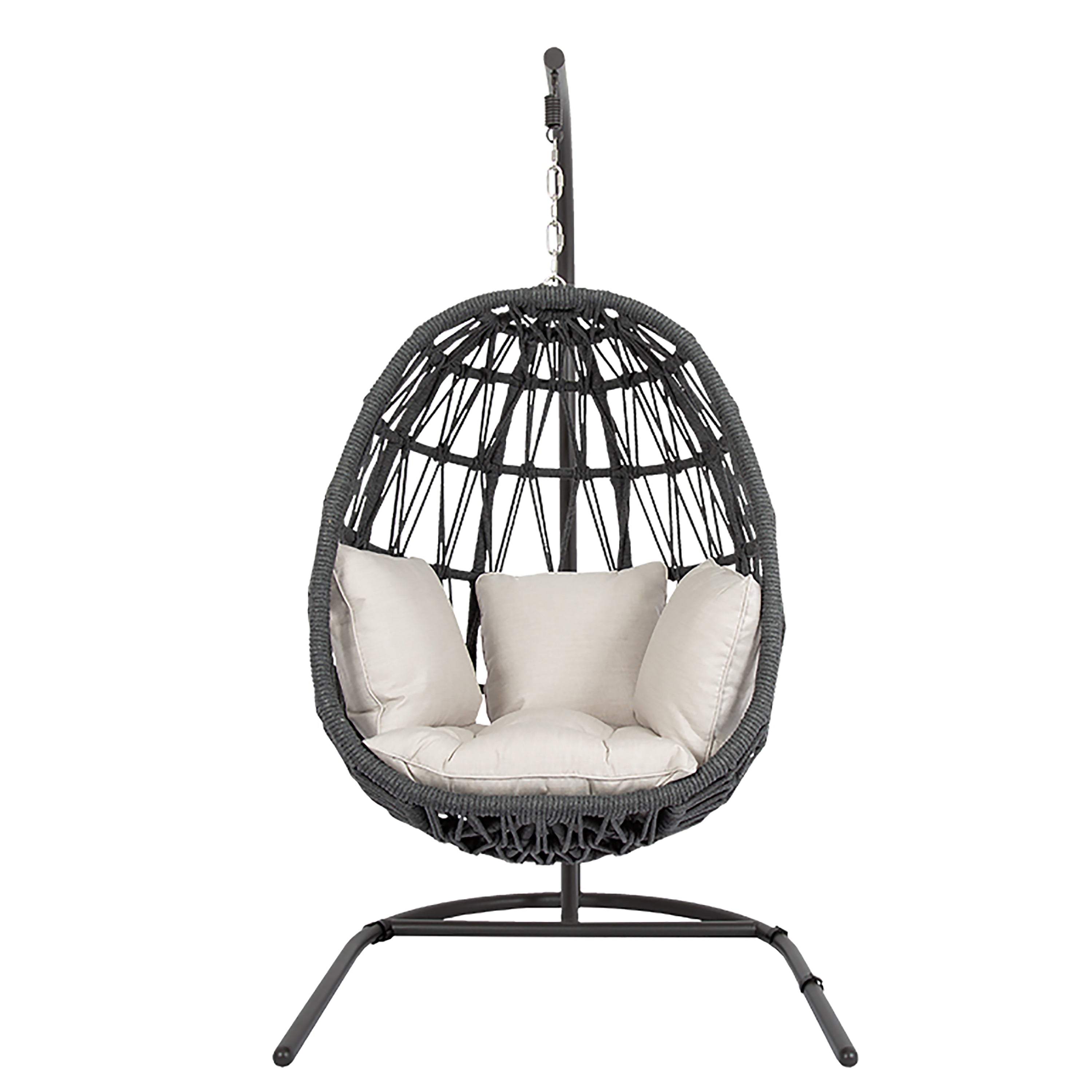 Milano Hanging Chair in Echo Ash w/ Self Welt