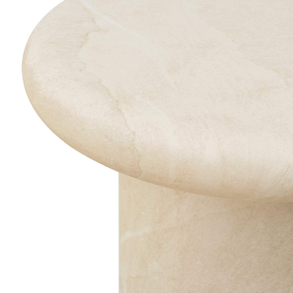 Travertino End Table