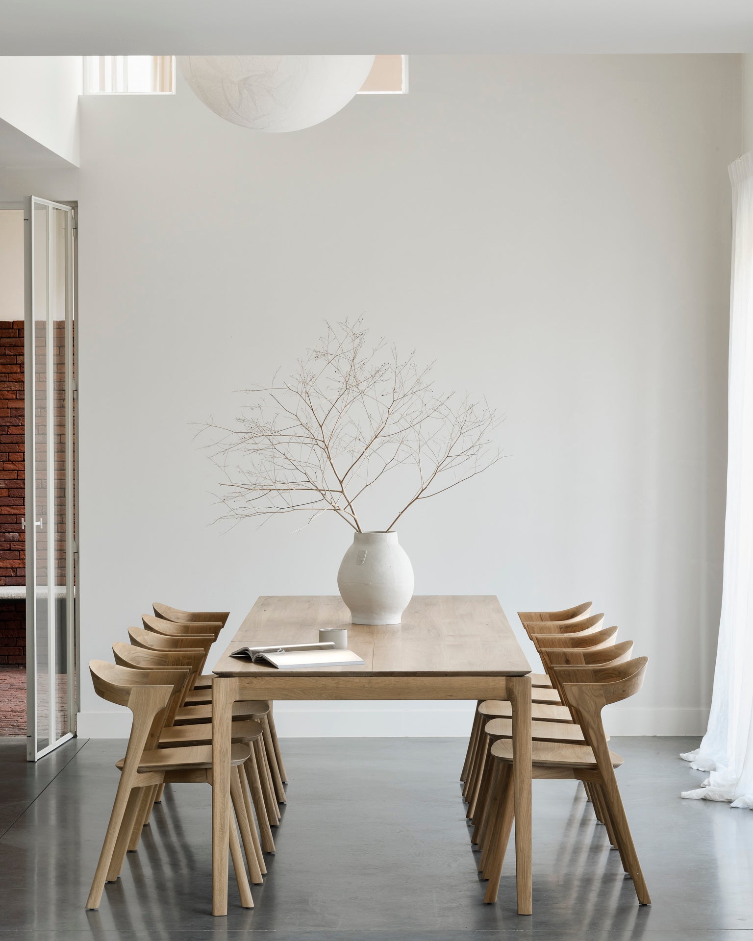 Bok Extendable Dining Table | Oak | Rectangular | 71"|110" X 39"