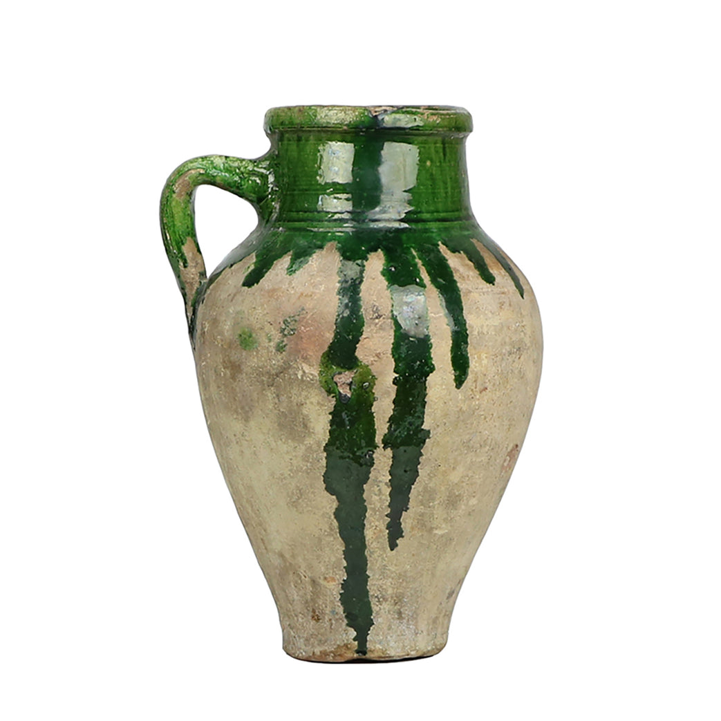 Olive Jar | Small | Green Glaze