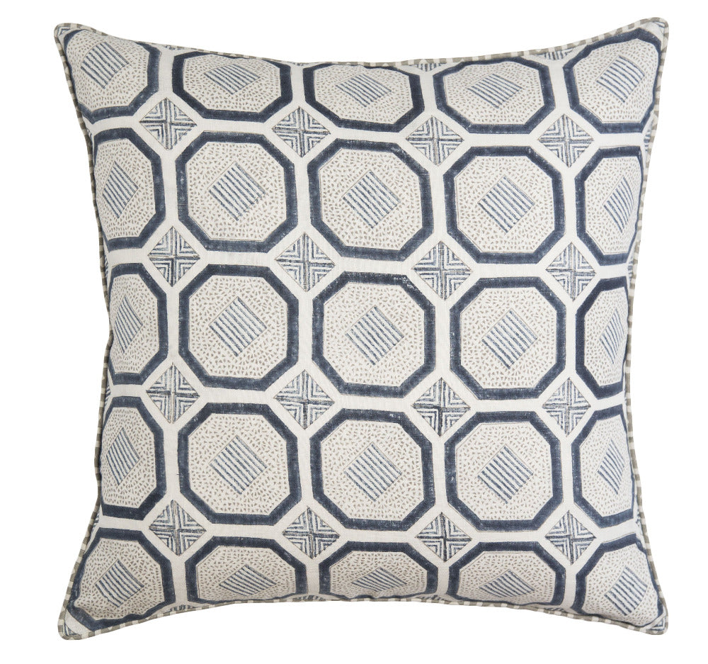 Evara Teal Pillow