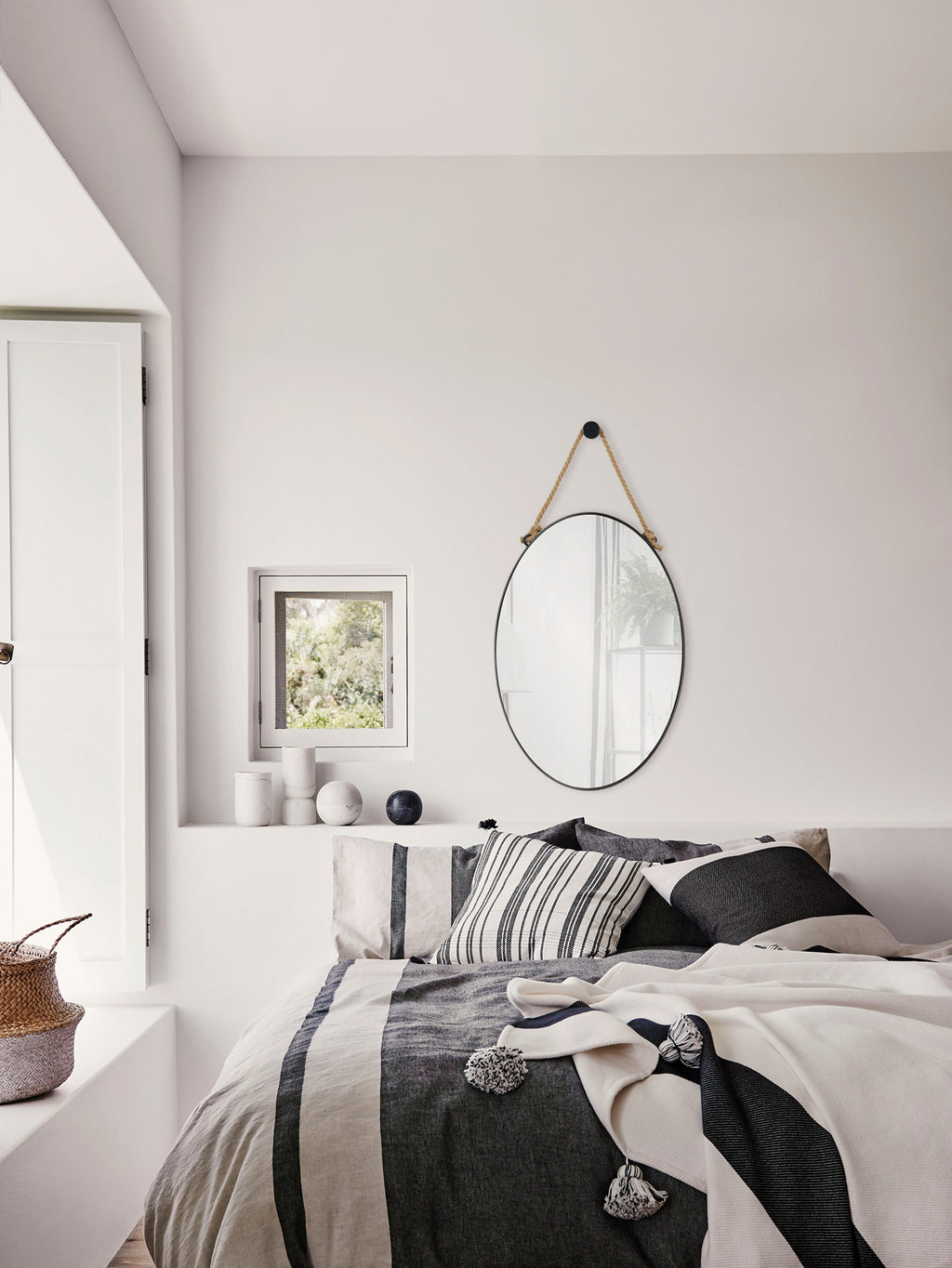 Parbuckle Wall Mirror