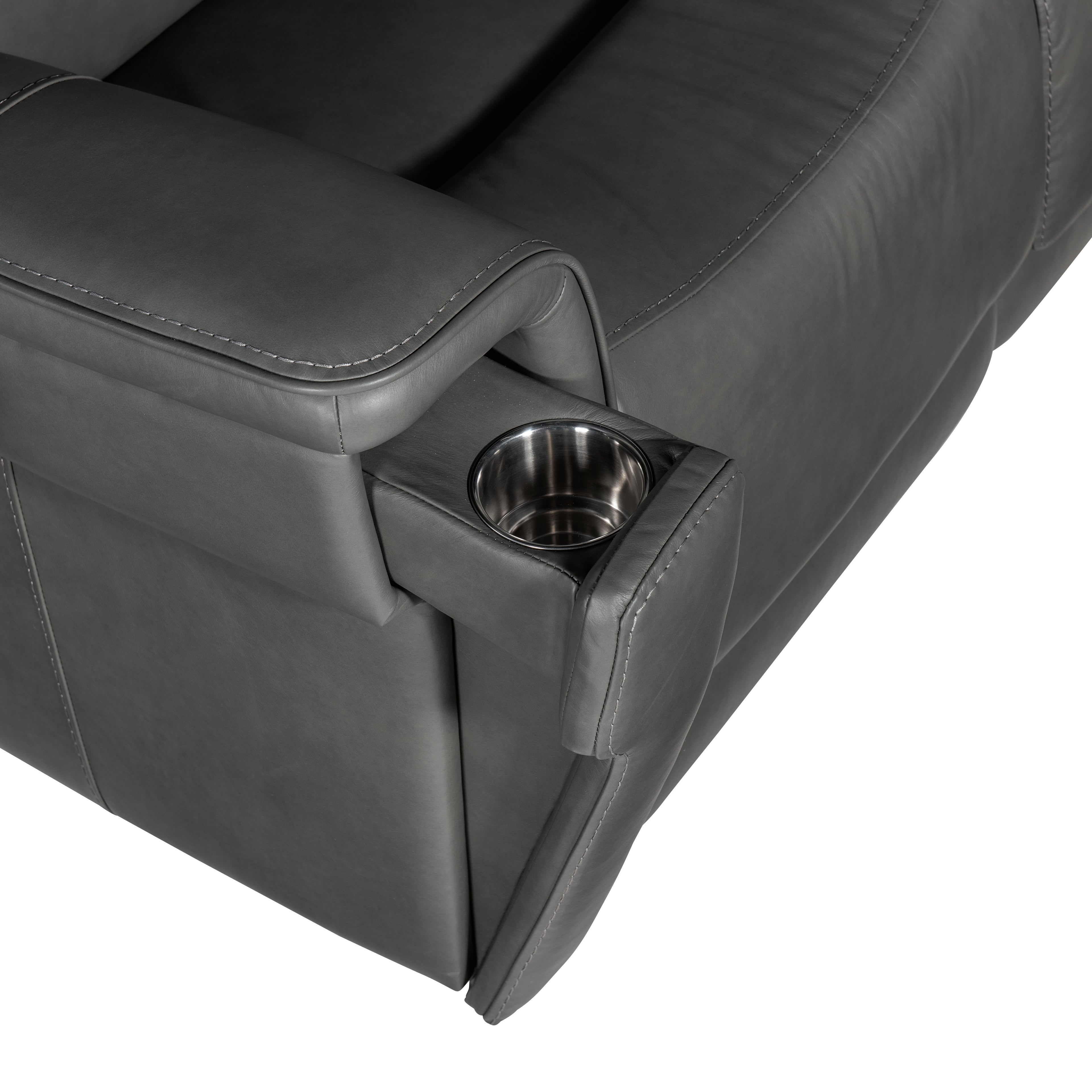 Lyra Zero Gravity Power Sofa with Power Headrest and Lumbar | Grey