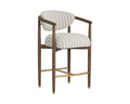 Sigrid Counter Stool - Antique Brown - Gifford Script