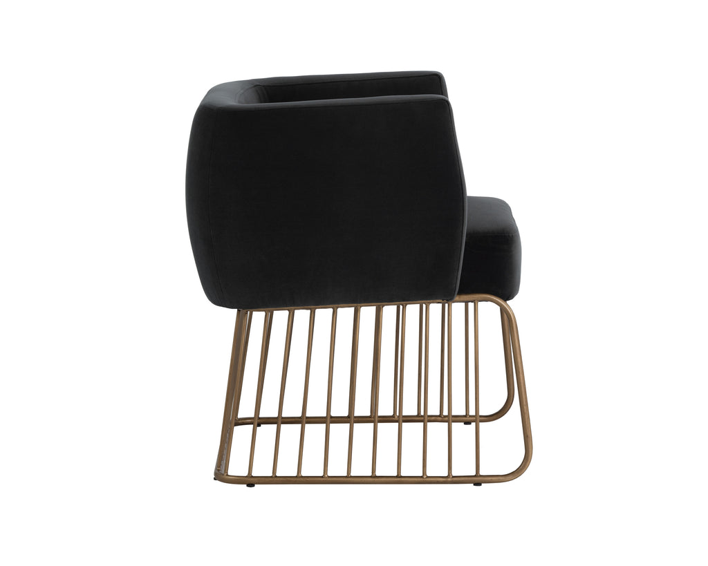 Gala Dining Armchair - Shadow Grey