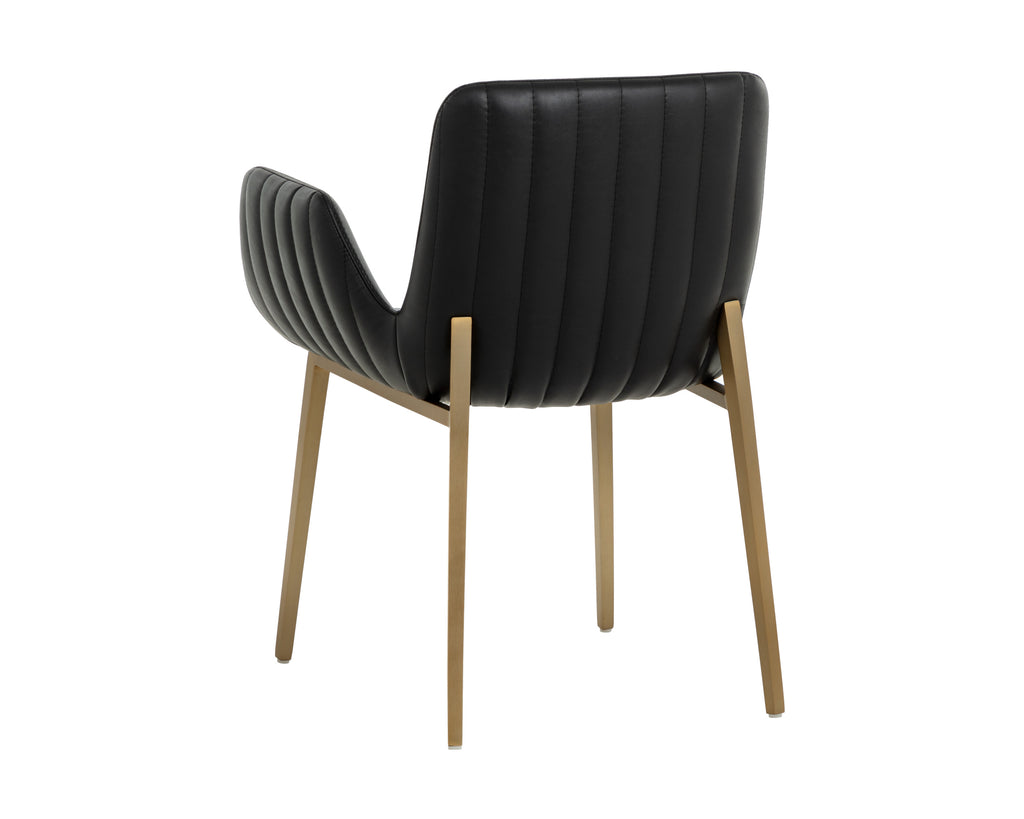 Lucano Dining Armchair - Bravo Black