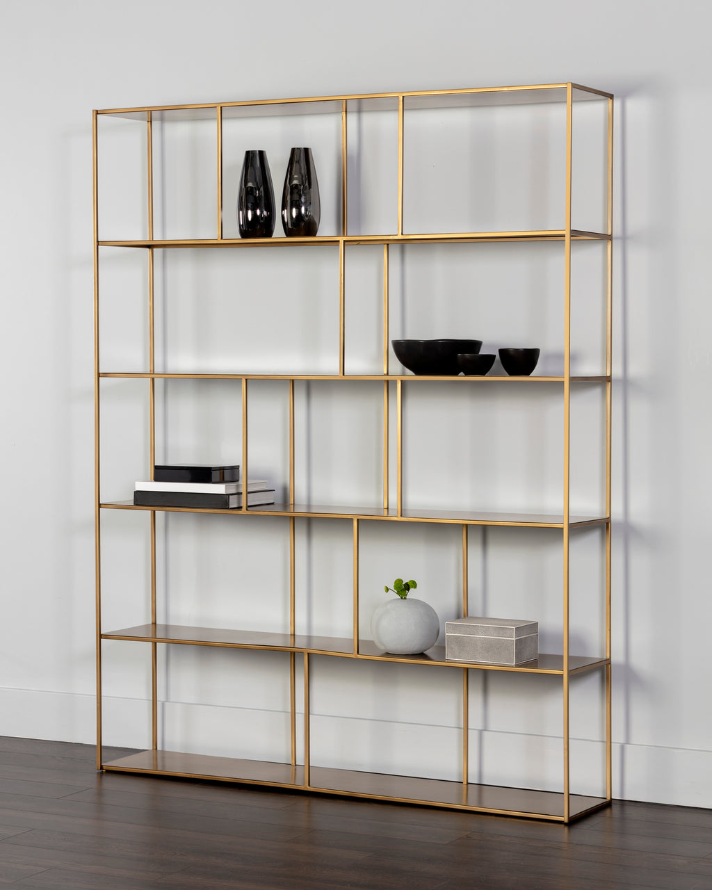 Eiffel Bookcase - Extra Large - Antique Brass