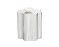 Dahlia End Table - Stainless Steel