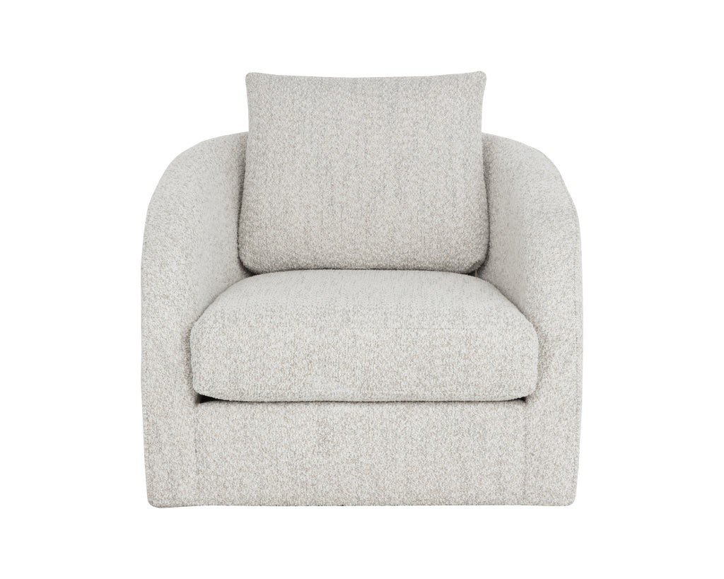 Wexford Swivel Lounge Chair - Sauble Greige