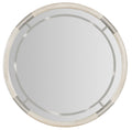 Modern Mood Round Mirror | Diamond