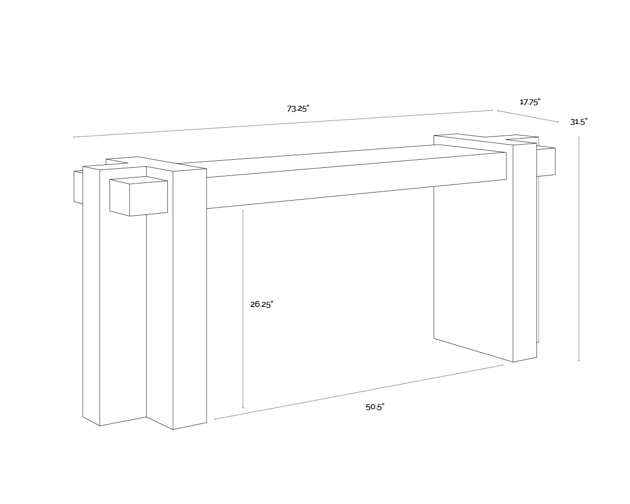 Minerva Console Table