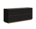Kalla Dresser - Charcoal