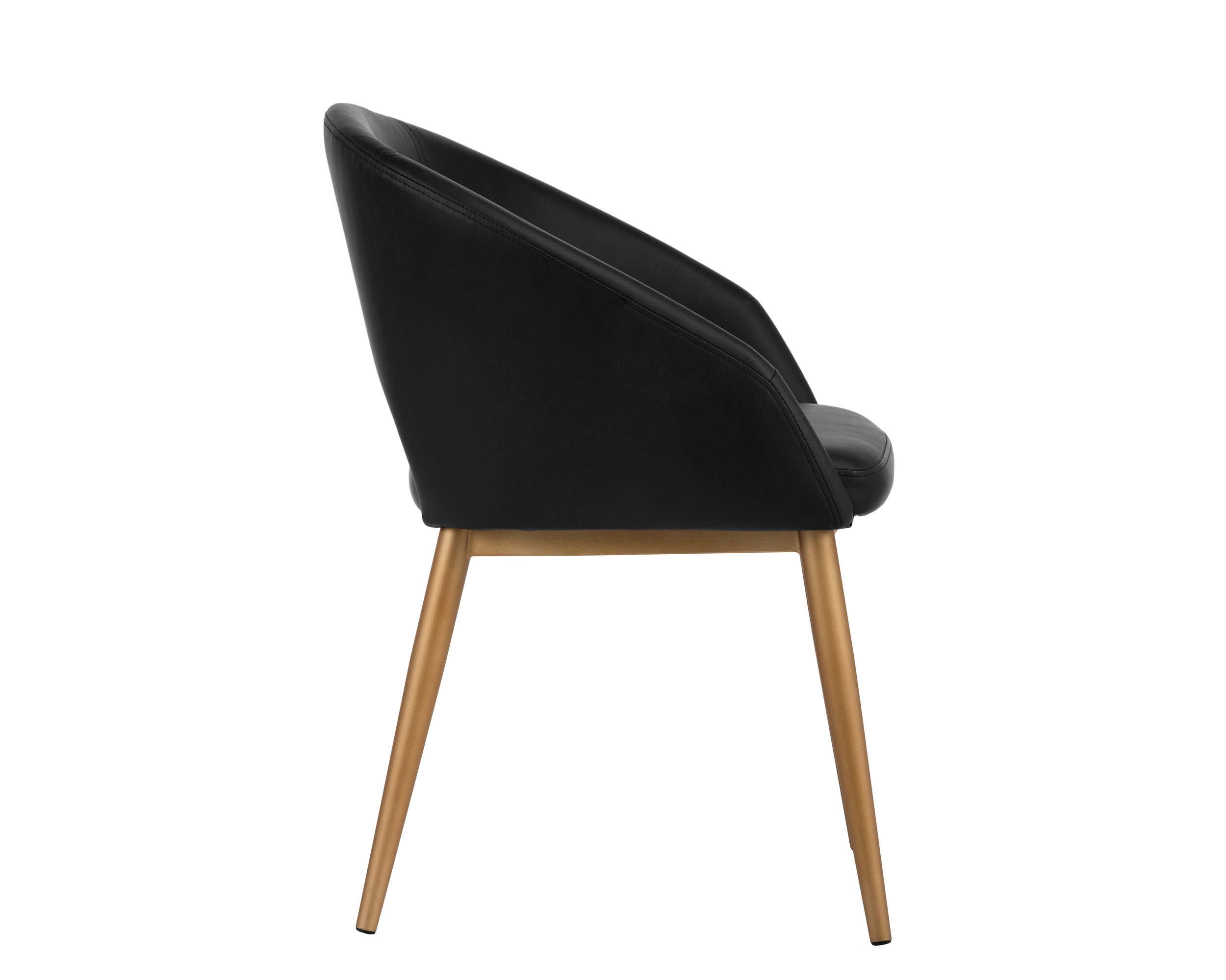 Thatcher Dining Armchair - Black - Antique Grey