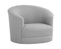 Grimaldi Swivel Armchair - Liv Dove