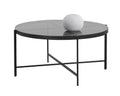 Willem Coffee Table - Large - Smoked Glass