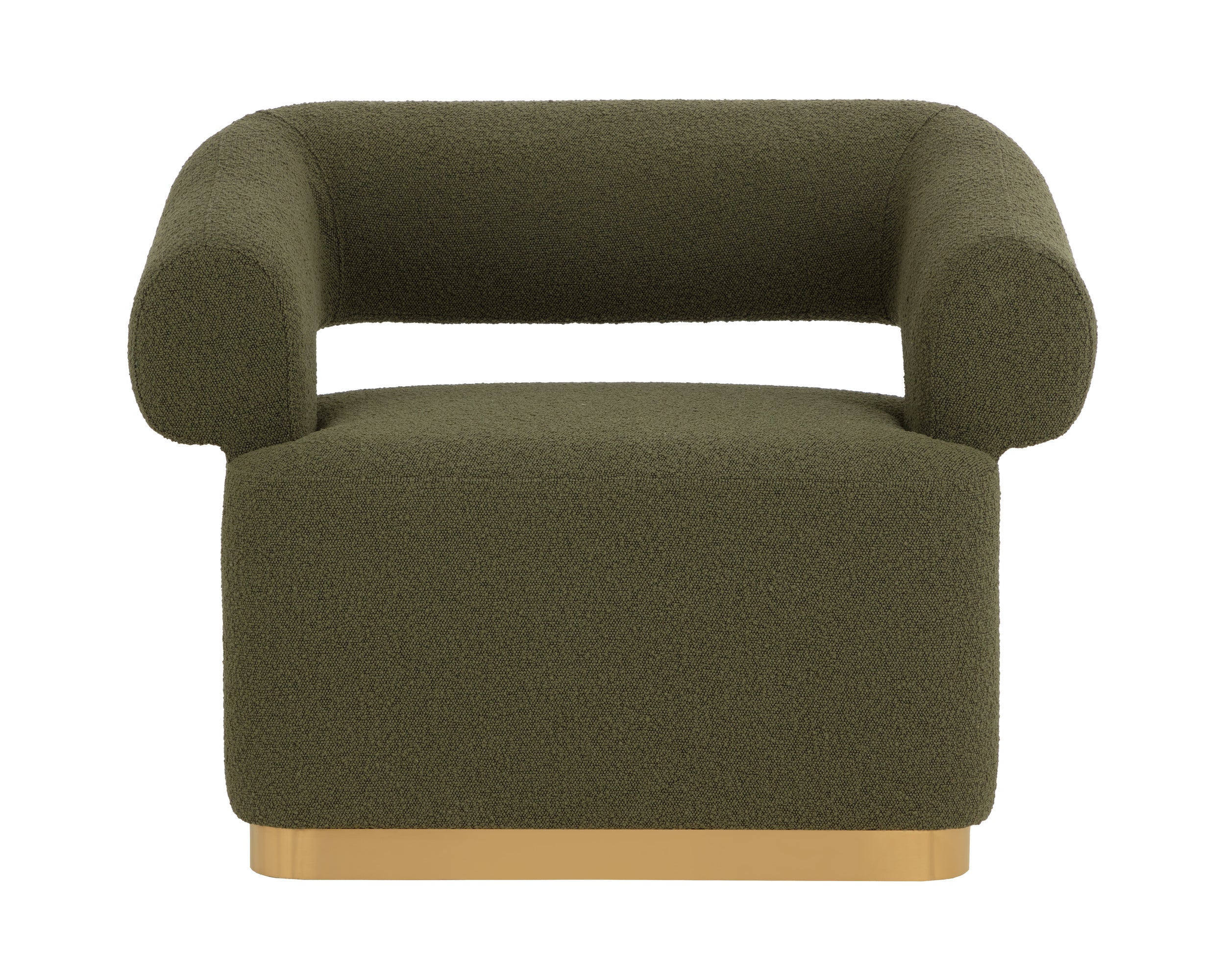 Aggie Swivel Lounge Chair - Copenhagen Olive