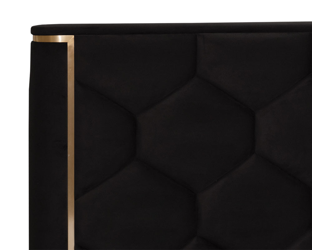 Alisha Bed - King - Meg Taupe