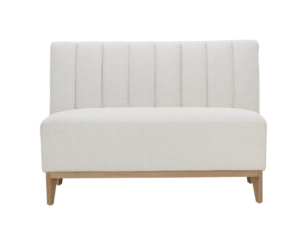 Kosovo Banquette - Natural - Copenhagen White