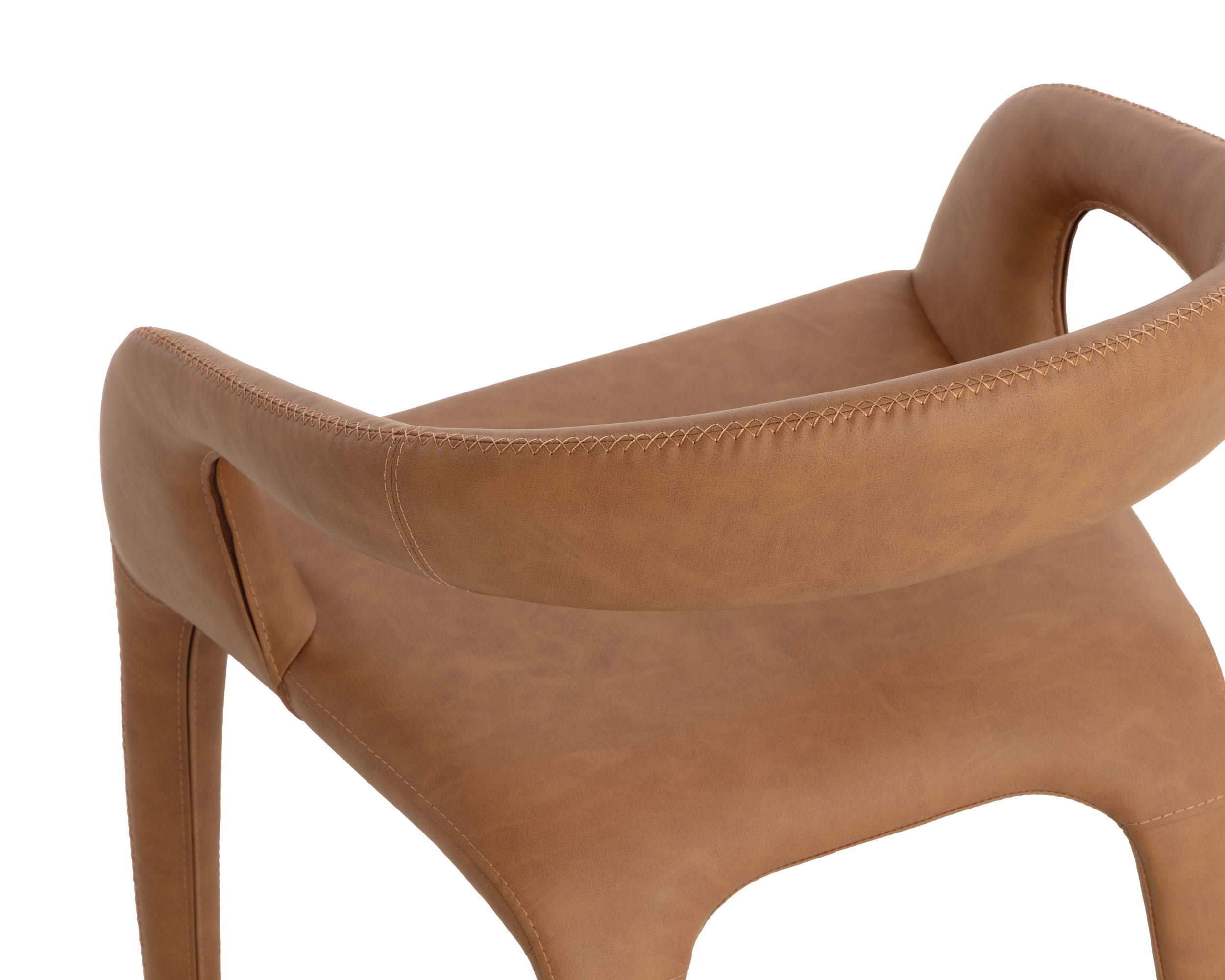 Atika Dining Armchair - Milliken Cognac