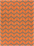 Fallon Rug | Burnt Orange | FAL1089