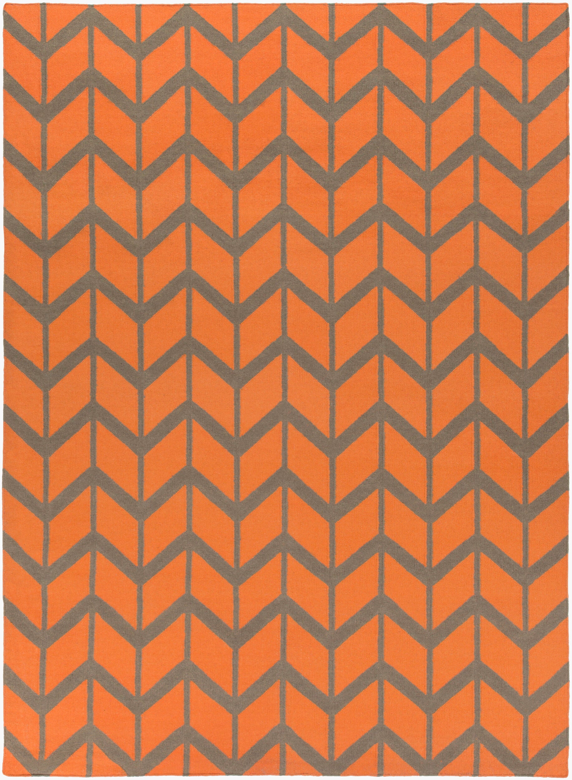 Fallon Rug | Burnt Orange | FAL1089