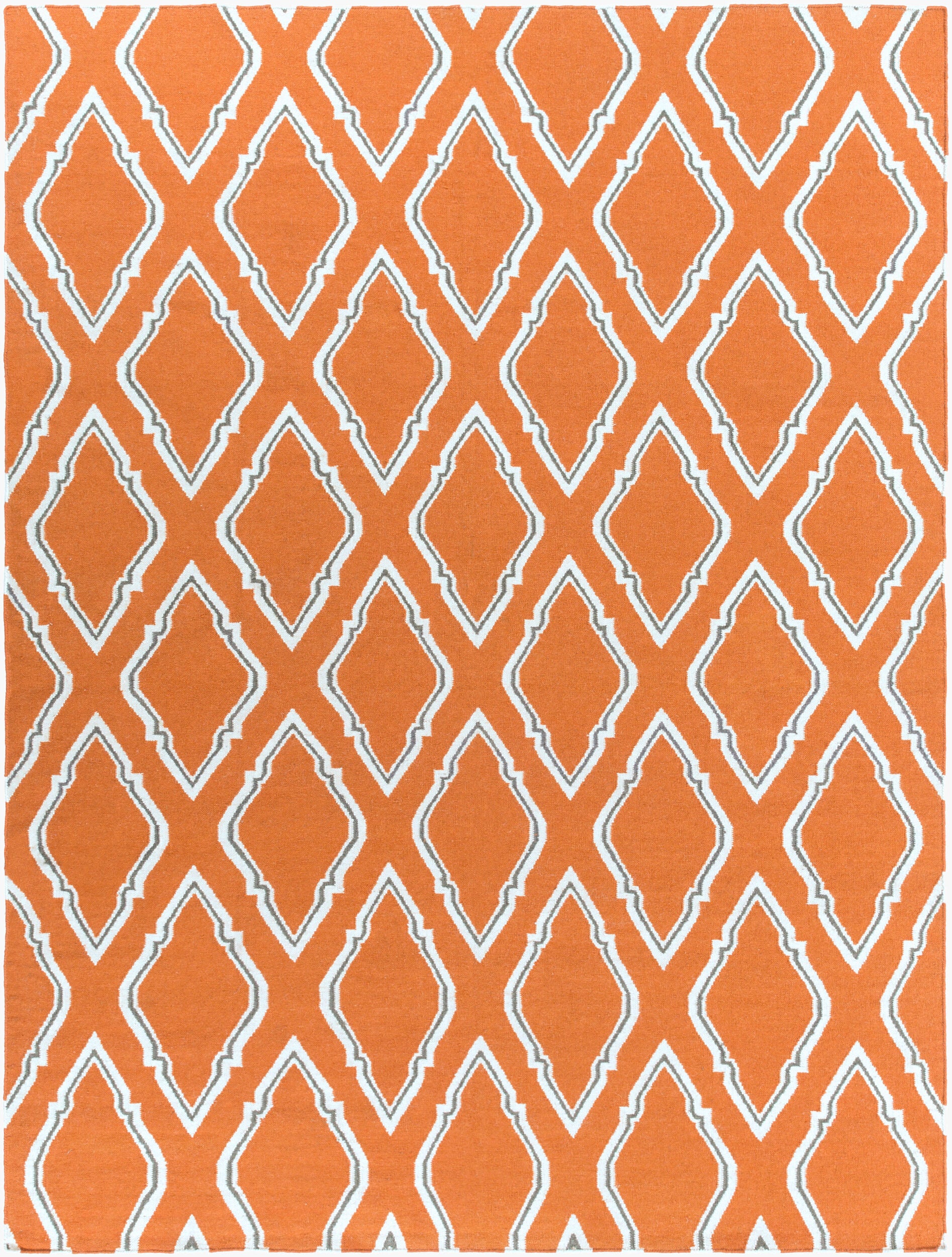 Fallon Rug | Burnt Orange | FAL1098