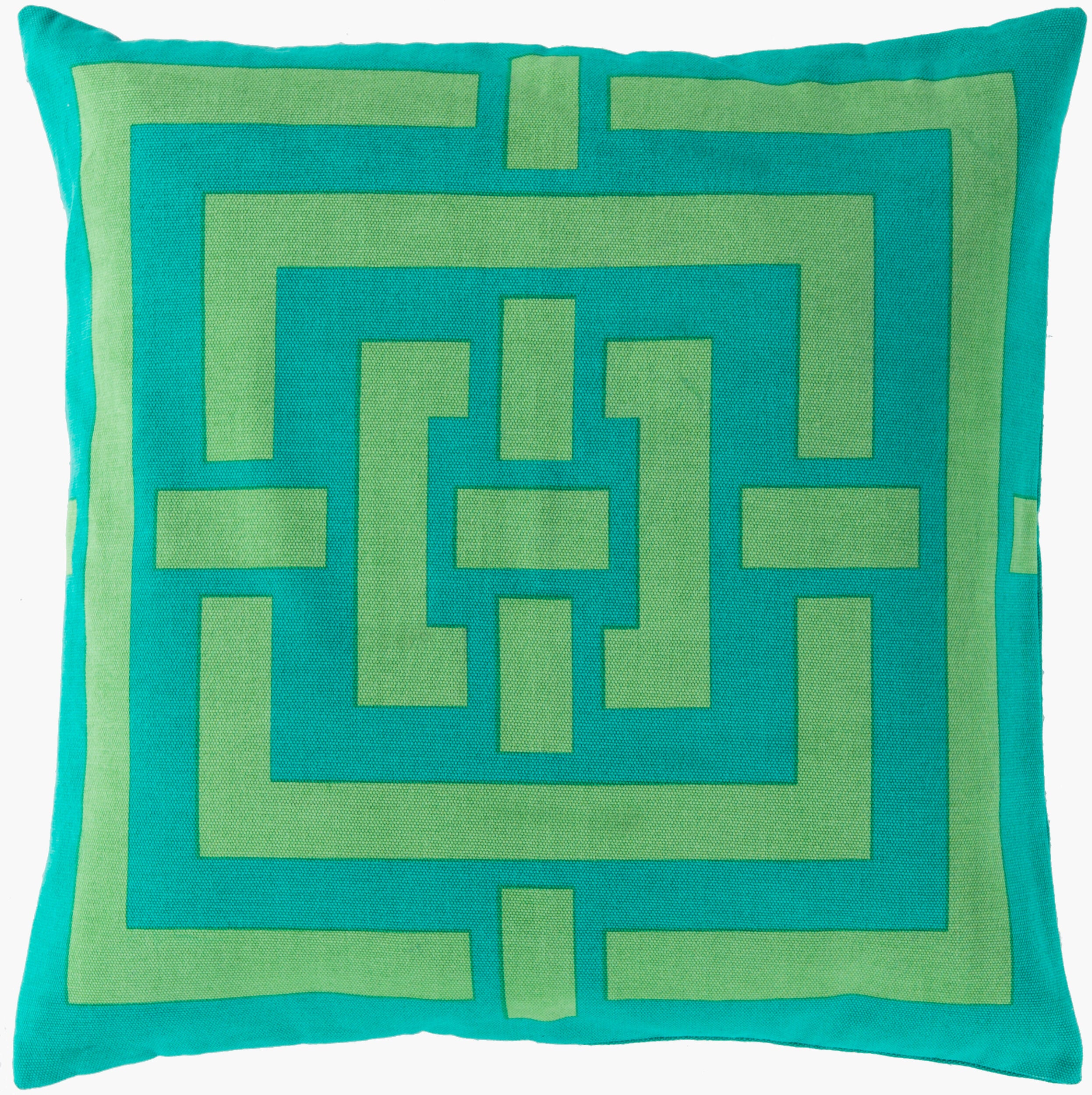 Circles & Squares Accent Pillow | FB006
