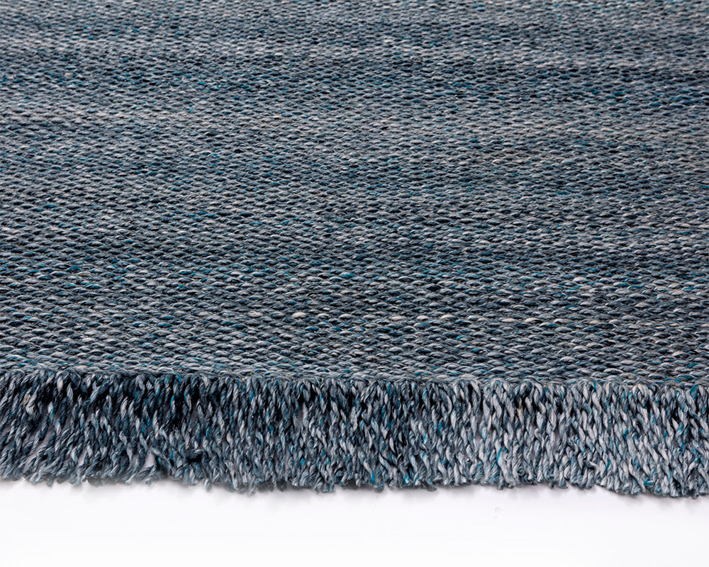 Lindau Hand-Woven Rug - Teal - 9' X 12'