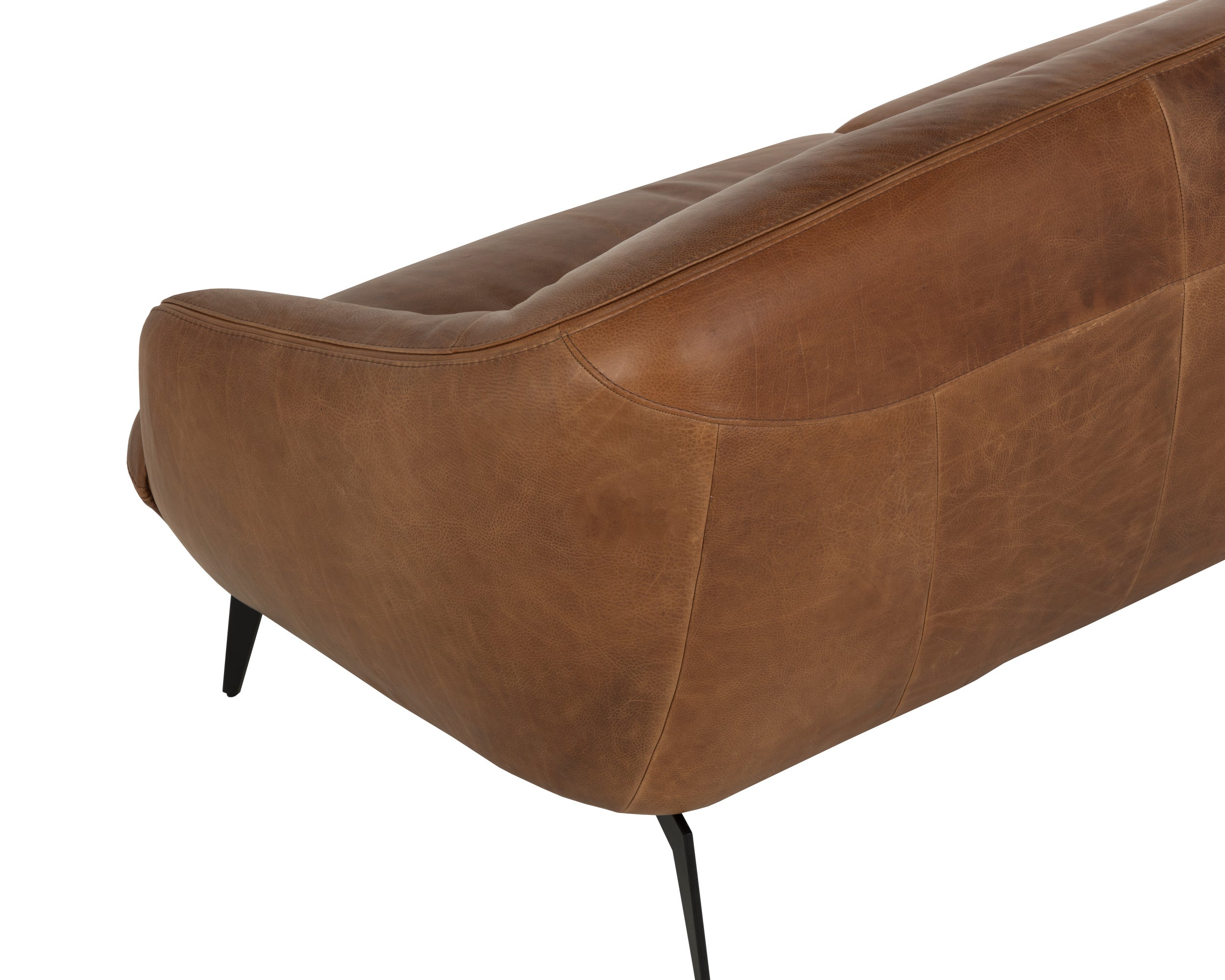 Armani Sofa - Cognac Leather