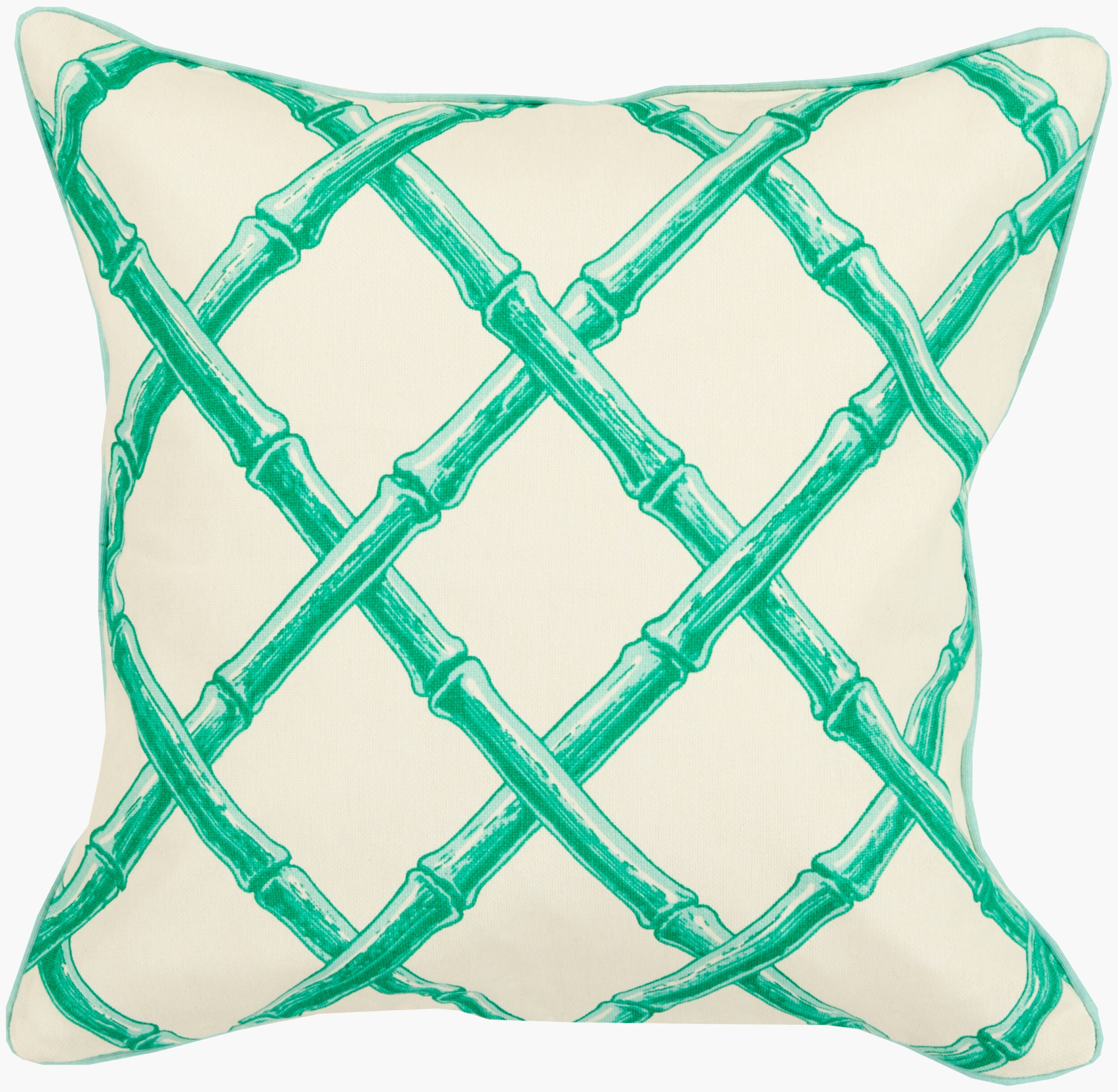 Bamboo Lattice Accent Pillow | FBB001