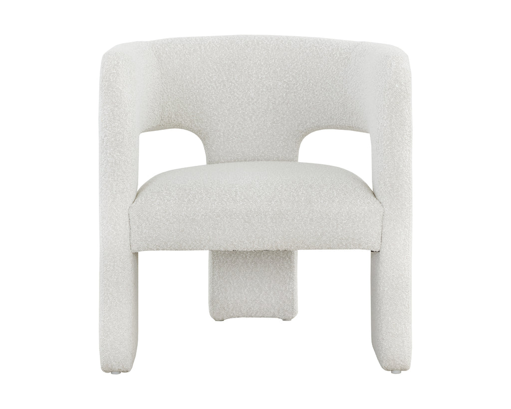 Isidore Lounge Chair - Copenhagen White