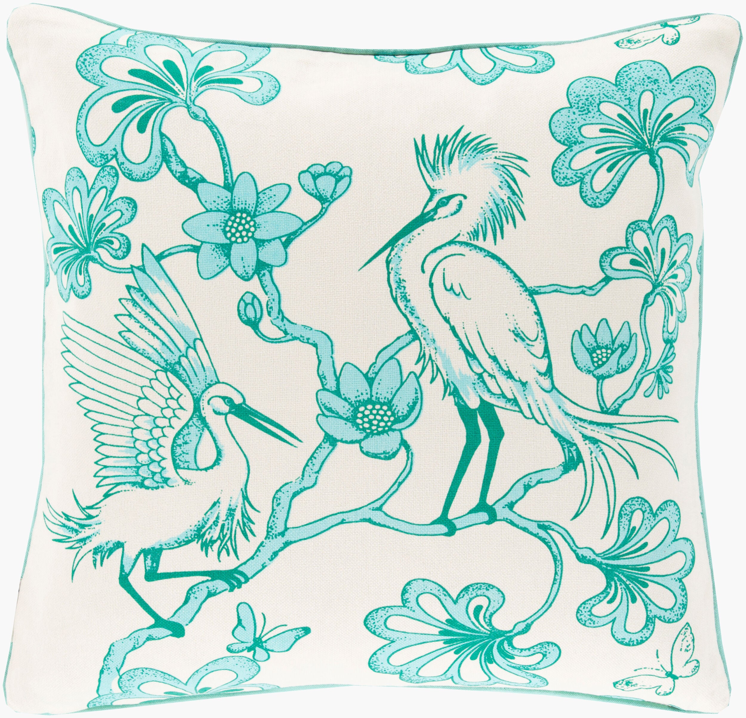 Egrets Accent Pillow | FBE001