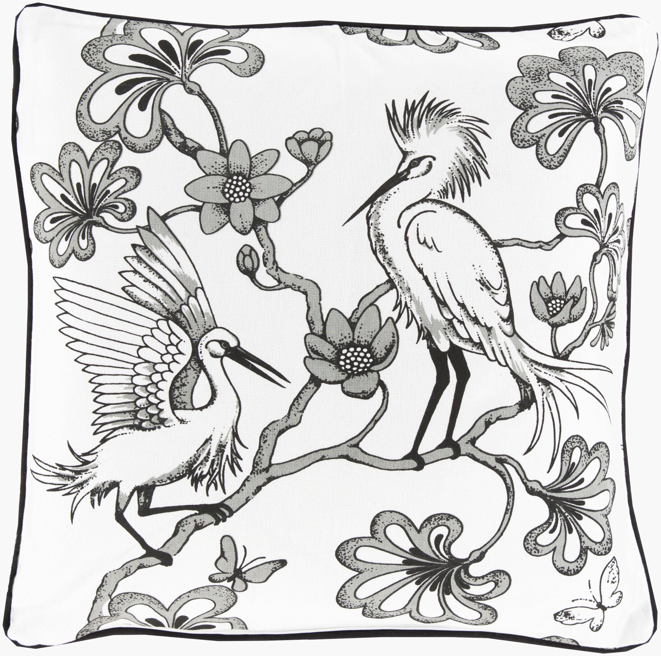 Egrets Accent Pillow | FBE003
