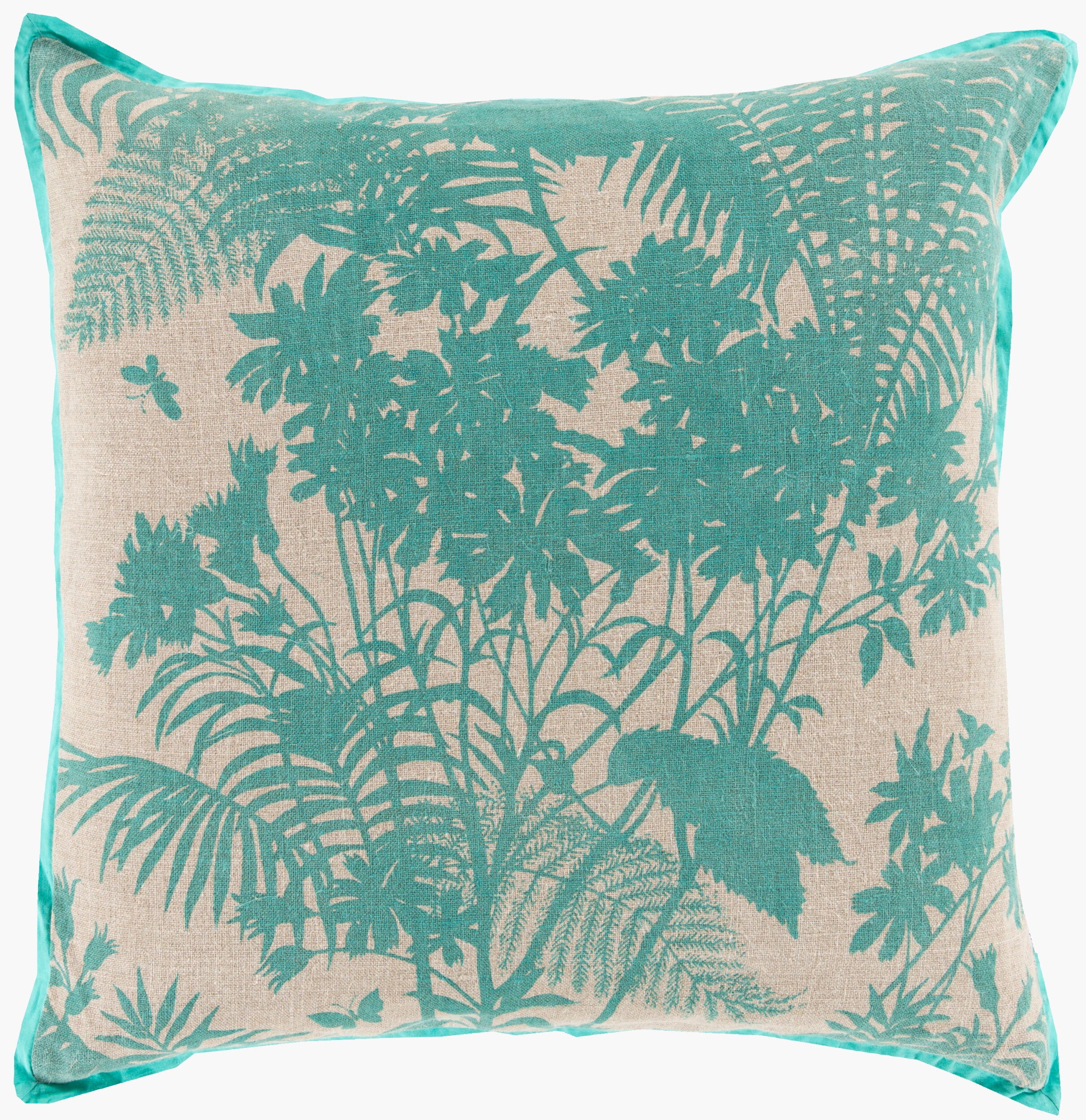 Shadow Floral Accent Pillow | FBS001