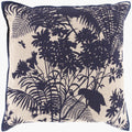 Shadow Floral Accent Pillow | FBS002