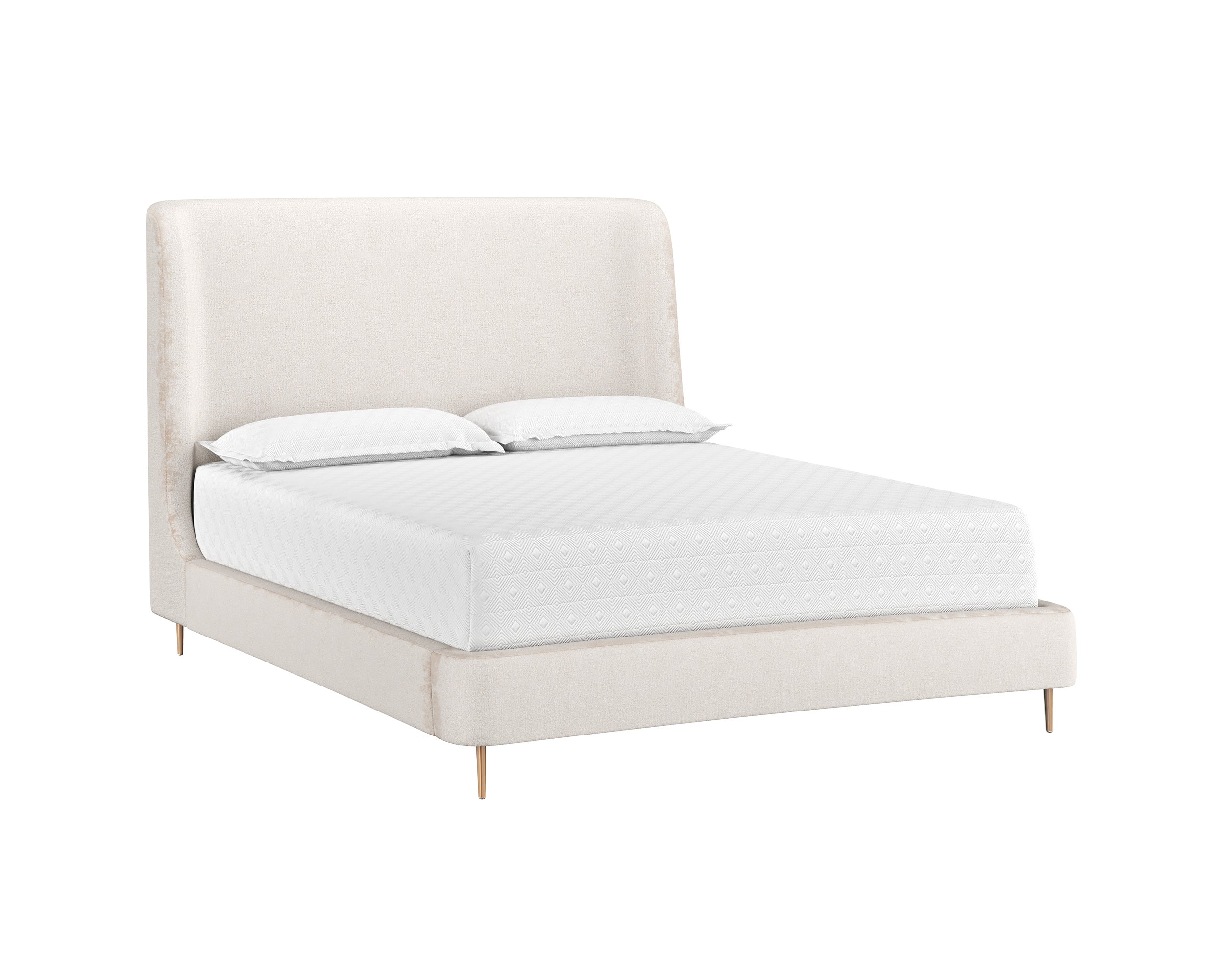 Tierra Bed - Queen - Bergen Taupe