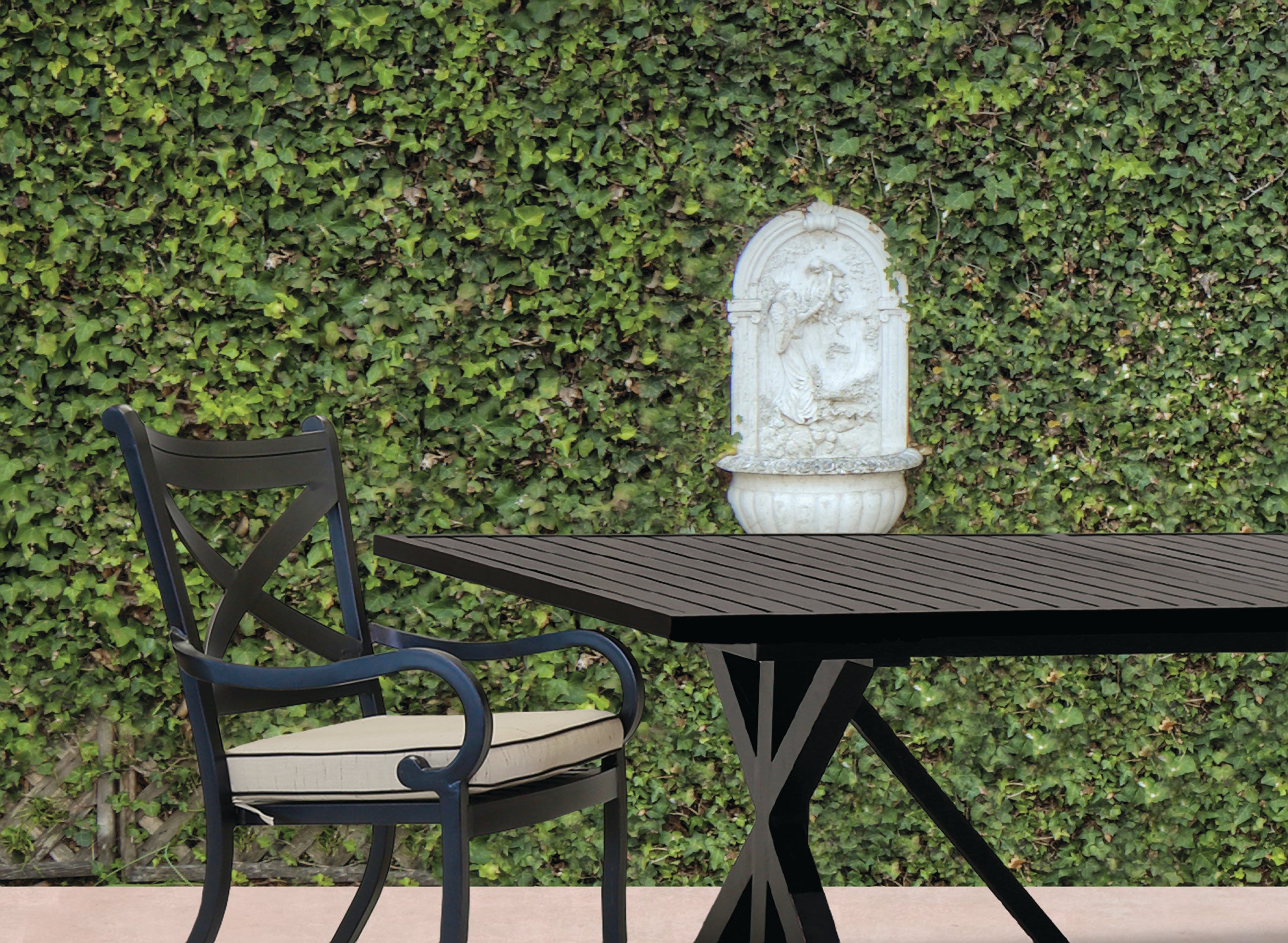 Monterey Dining Chair in Linen Stone w/ Selt Welt