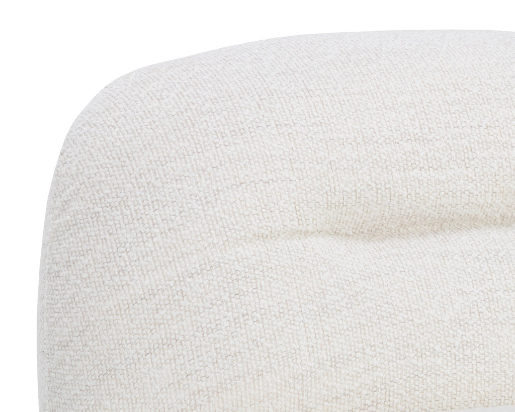 Franze Swivel Lounge Chair - Merino Pearl