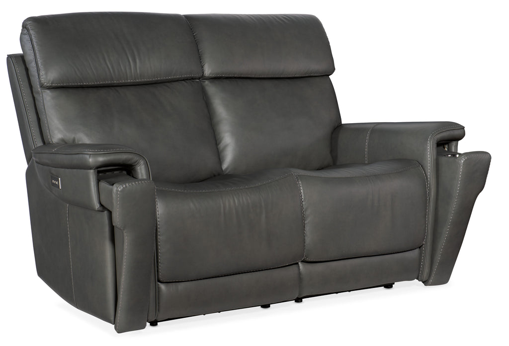 Lyra Zero Gravity Power Loveseat with Power Headrest and Lumbar | Grey