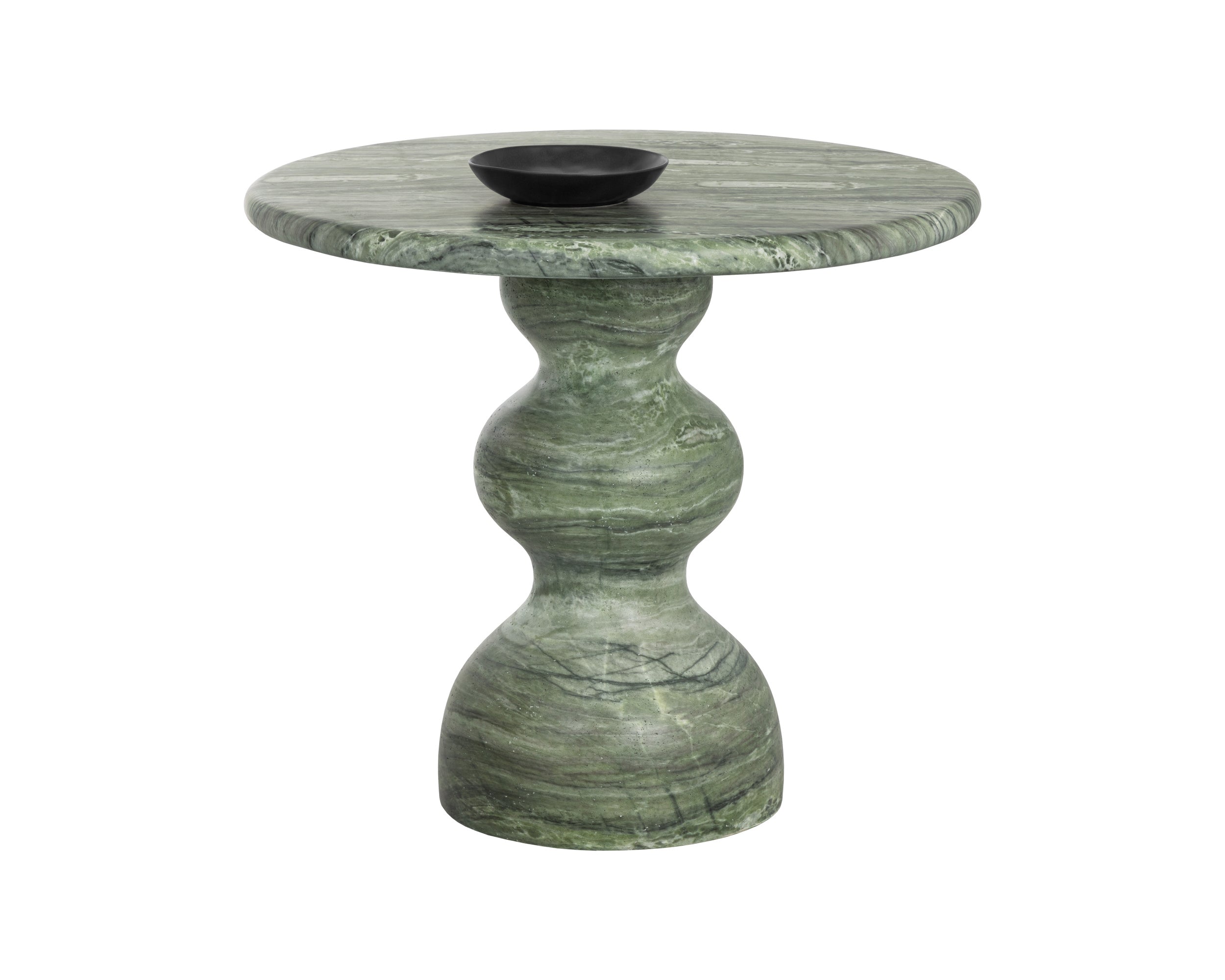 Raul Bistro Table - Marble Look - Sage - 34"